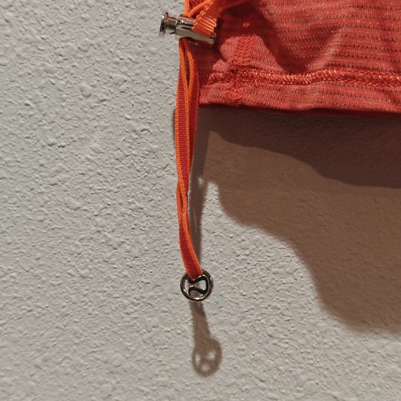 Lululemon Athletica Run: Ta Ta Topper Tank Red Orange Size 6 - Picture 6 of 9